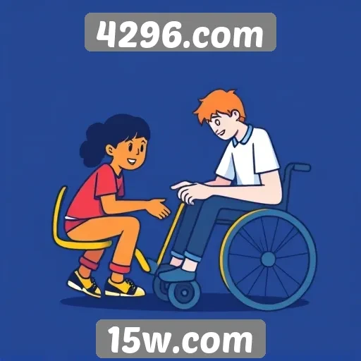 Acessibilidade e inclusão no site de jogos 4296.com