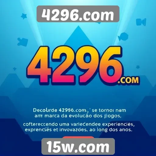 Histórico da evolução de jogos em 4296.com