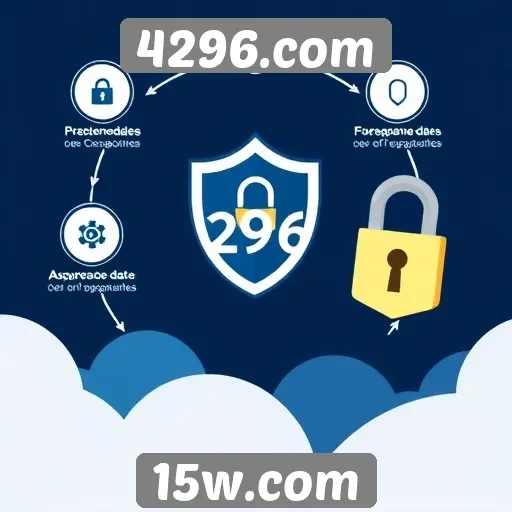 Funcionalidades de segurança no site 4296.com